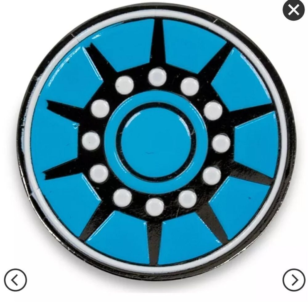 NWT Marvel Arc Reactor Pin